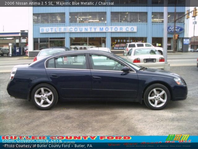 2006 Nissan Altima 3.5 SE in Majestic Blue Metallic