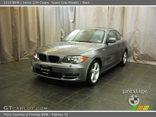 2010 BMW 1 Series 128i Coupe in Space Gray Metallic