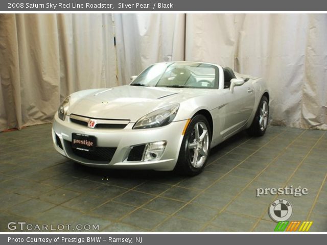 2008 Saturn Sky Red Line Roadster in Silver Pearl