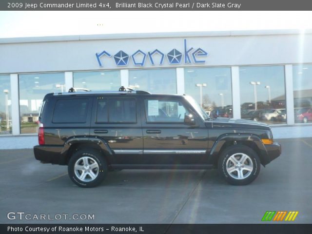 2009 Jeep Commander Limited 4x4 in Brilliant Black Crystal Pearl