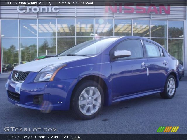 2010 Nissan Sentra 2.0 SR in Blue Metallic