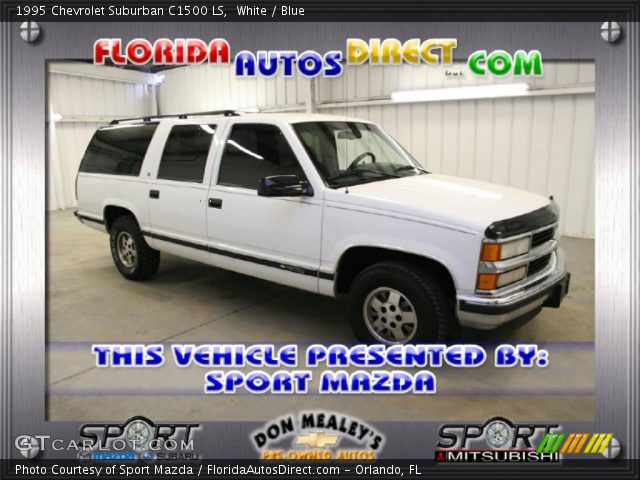 1995 Chevrolet Suburban C1500 LS in White