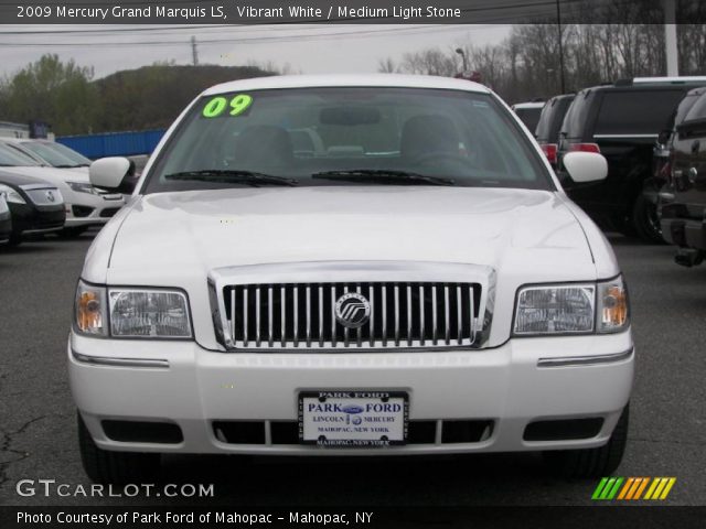 2009 Mercury Grand Marquis LS in Vibrant White