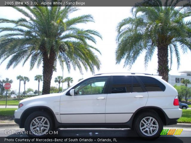 2005 BMW X5 3.0i in Alpine White