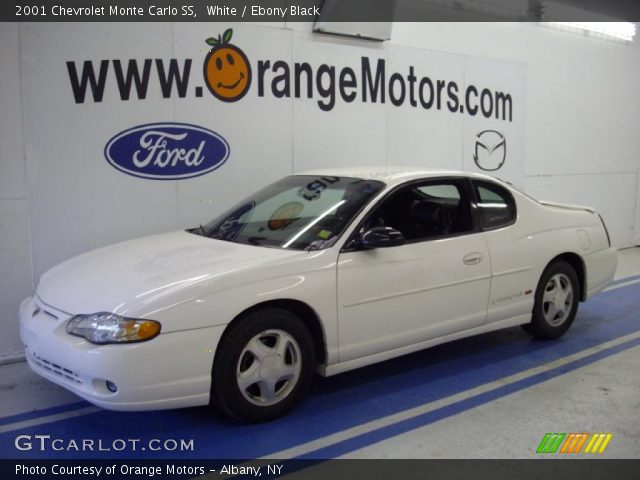 2001 Chevrolet Monte Carlo SS in White