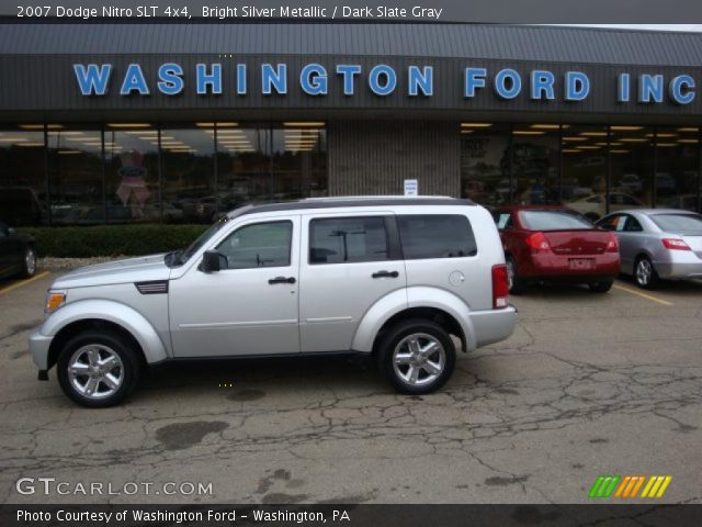 2007 Dodge Nitro SLT 4x4 in Bright Silver Metallic