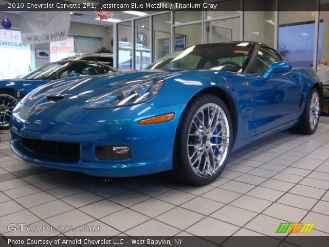 2010 Chevrolet Corvette ZR1 in Jetstream Blue Metallic