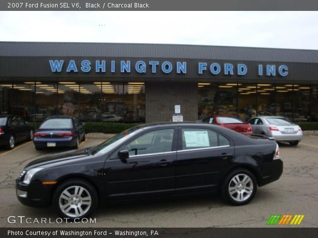 2007 Ford Fusion SEL V6 in Black