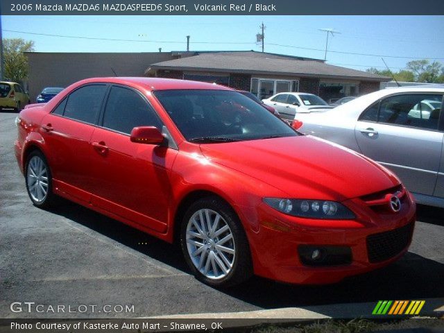 2006 Mazda MAZDA6 MAZDASPEED6 Sport in Volcanic Red