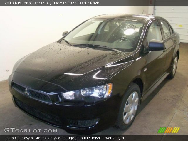 2010 Mitsubishi Lancer DE in Tarmac Black Pearl