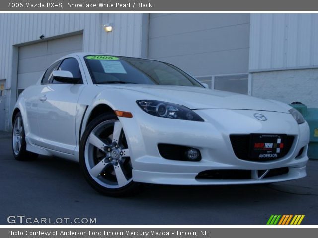 2006 Mazda RX-8  in Snowflake White Pearl