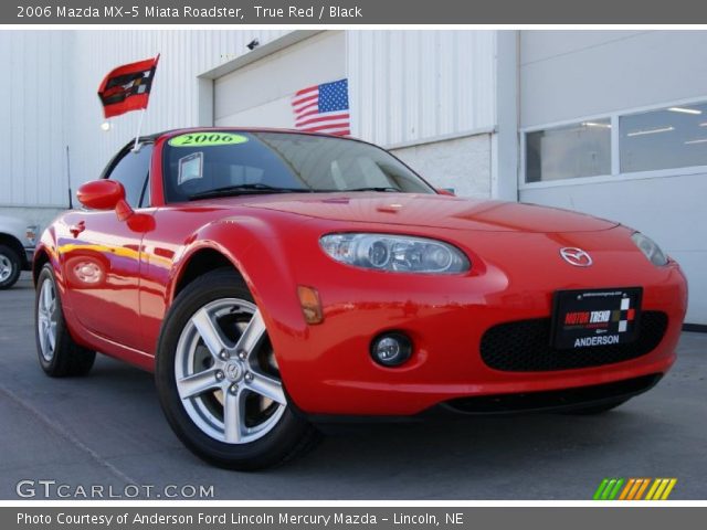 2006 Mazda MX-5 Miata Roadster in True Red