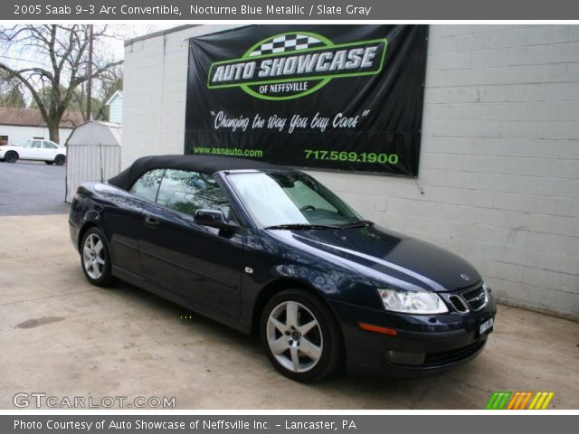 2005 Saab 9-3 Arc Convertible in Nocturne Blue Metallic