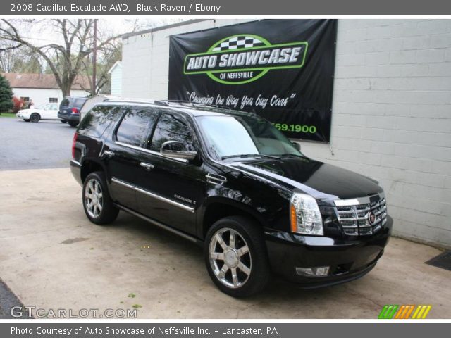 2008 Cadillac Escalade AWD in Black Raven