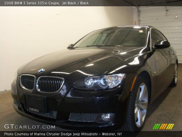 2008 BMW 3 Series 335xi Coupe in Jet Black