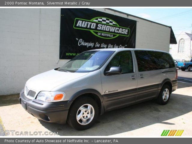 2000 Pontiac Montana  in Silvermist Metallic