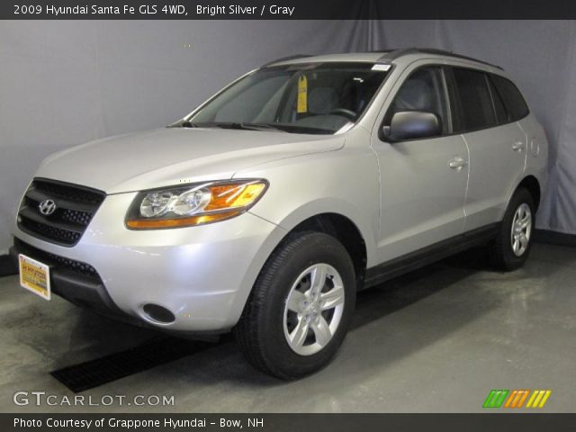 2009 Hyundai Santa Fe GLS 4WD in Bright Silver