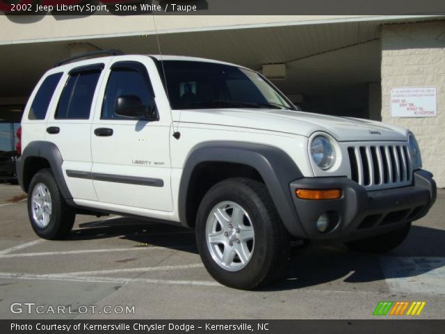 2002 Jeep Liberty Sport in Stone White