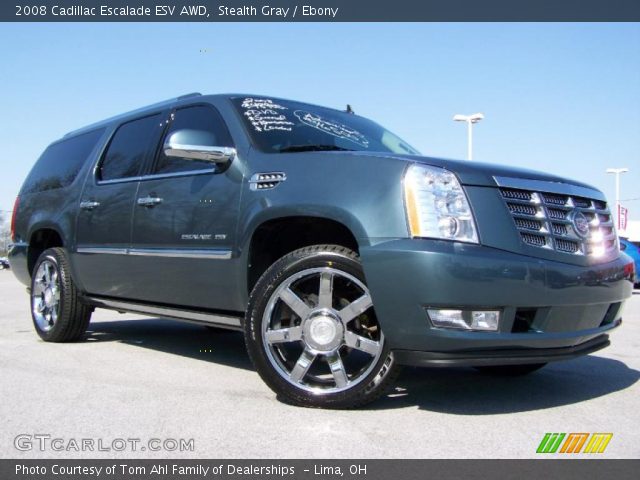 2008 Cadillac Escalade ESV AWD in Stealth Gray