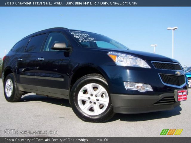 2010 Chevrolet Traverse LS AWD in Dark Blue Metallic