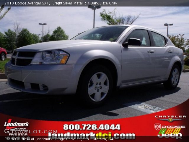 2010 Dodge Avenger SXT in Bright Silver Metallic