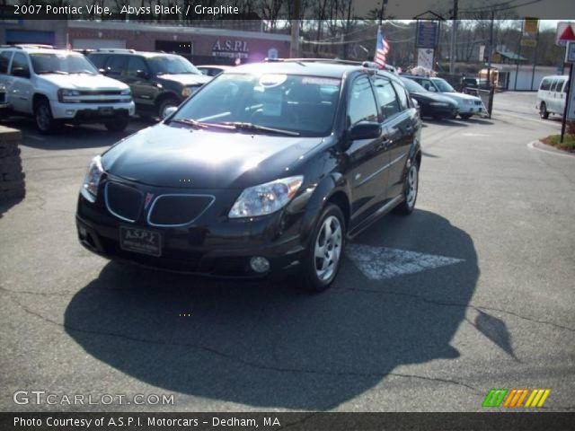 2007 Pontiac Vibe  in Abyss Black