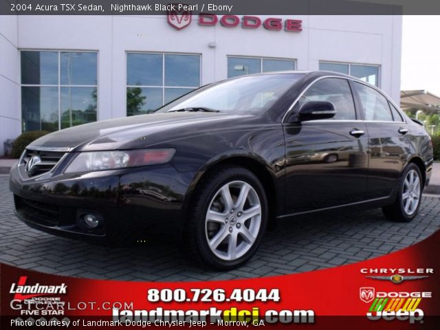 2004 Acura TSX Sedan in Nighthawk Black Pearl
