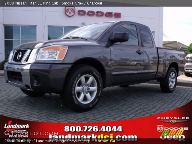 2008 Nissan Titan SE King Cab in Smoke Gray