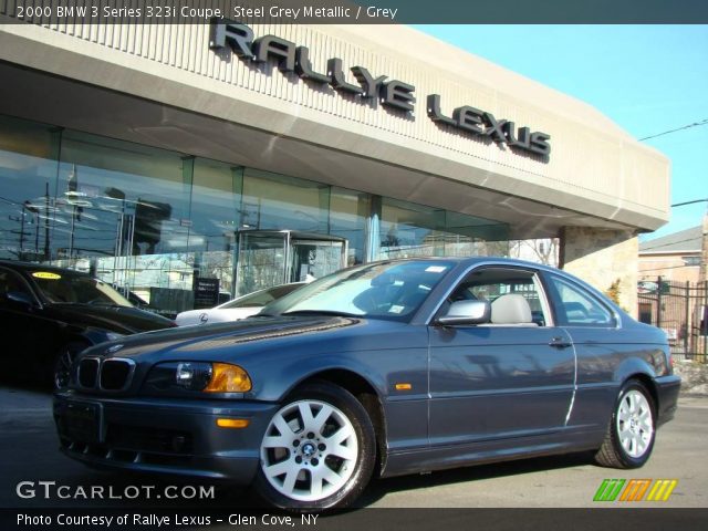 2000 BMW 3 Series 323i Coupe in Steel Grey Metallic