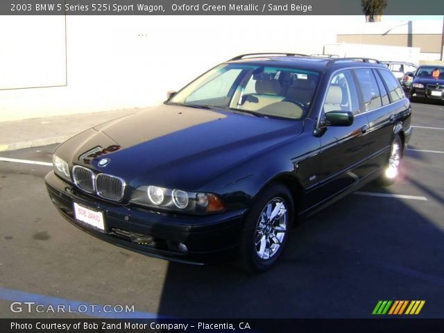 2003 BMW 5 Series 525i Sport Wagon in Oxford Green Metallic
