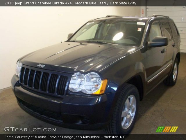 2010 Jeep Grand Cherokee Laredo 4x4 in Modern Blue Pearl