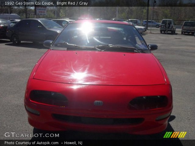 1992 Geo Storm GSi Coupe in Bright Red