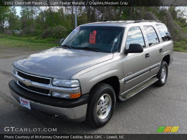 2002 Chevrolet Tahoe LS in Light Pewter Metallic