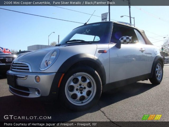 2006 Mini Cooper Convertible in Pure Silver Metallic