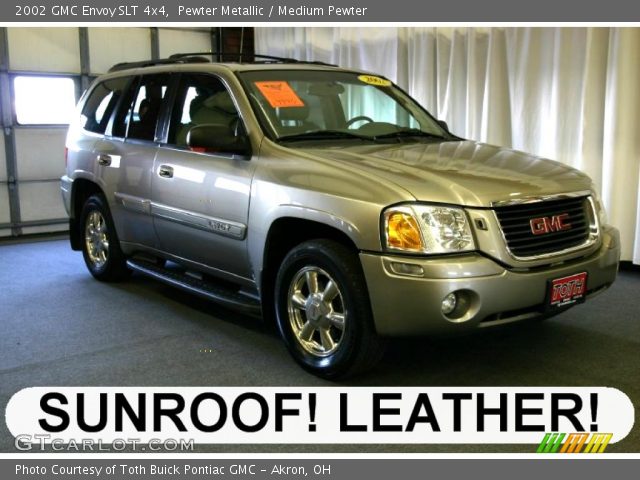 2002 GMC Envoy SLT 4x4 in Pewter Metallic