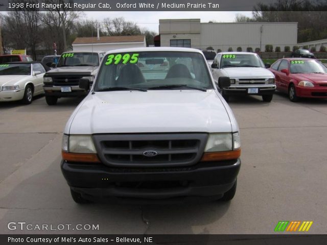 1998 Ford Ranger XL Regular Cab in Oxford White
