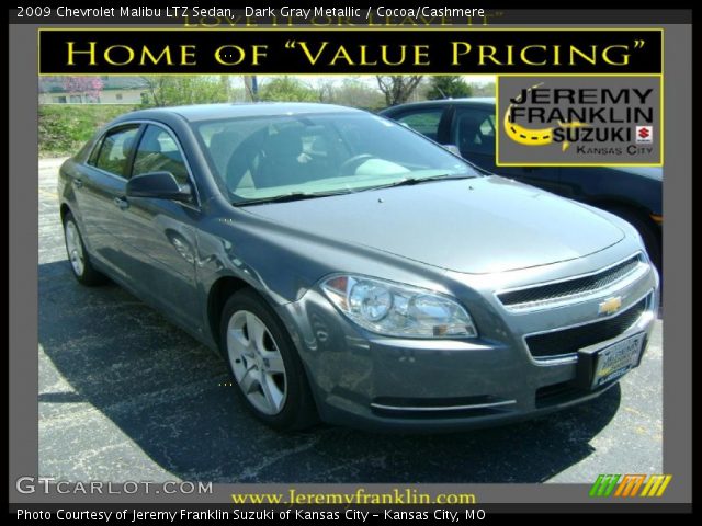 2009 Chevrolet Malibu LTZ Sedan in Dark Gray Metallic