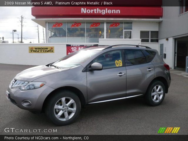 2009 Nissan Murano S AWD in Platinum Graphite Metallic
