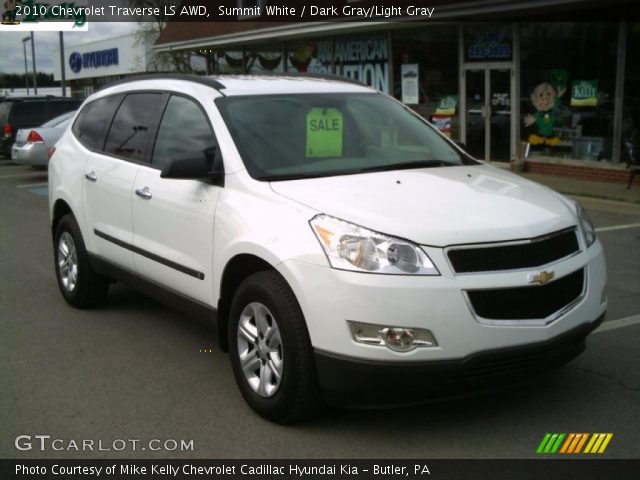 2010 Chevrolet Traverse LS AWD in Summit White