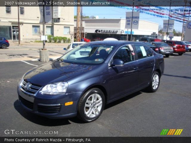 2007 Volkswagen Jetta 2.5 Sedan in Shadow Blue