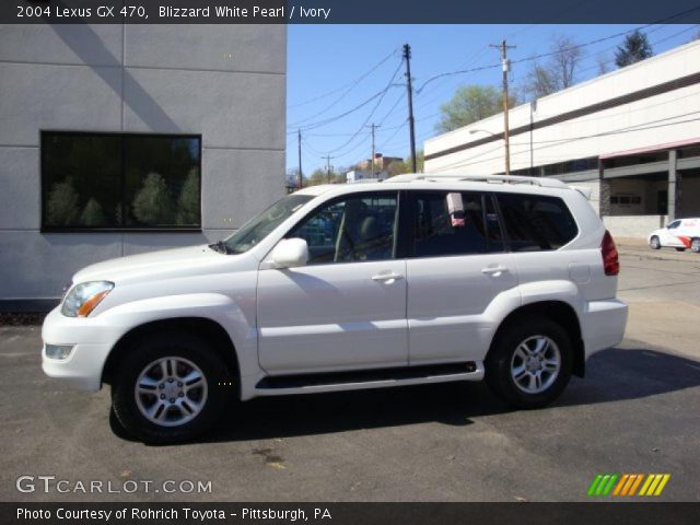 2004 Lexus GX 470 in Blizzard White Pearl