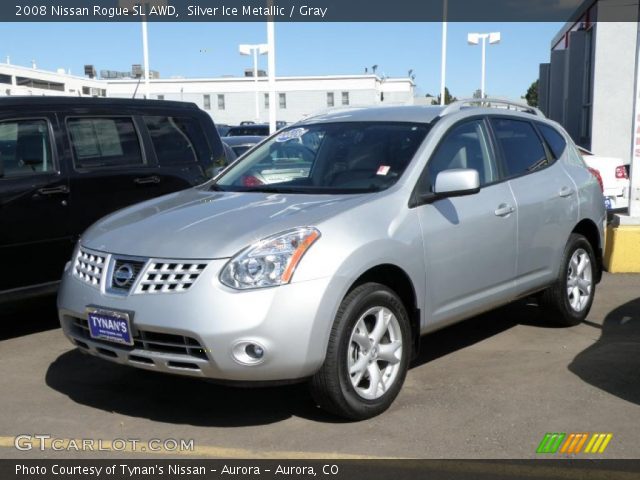 2008 Nissan Rogue SL AWD in Silver Ice Metallic