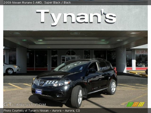 2009 Nissan Murano S AWD in Super Black