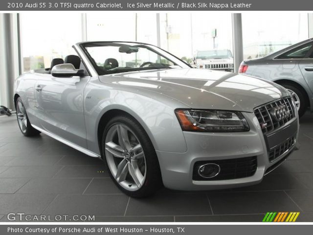 2010 Audi S5 3.0 TFSI quattro Cabriolet in Ice Silver Metallic