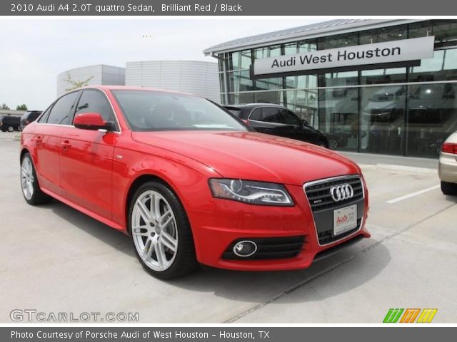 2010 Audi A4 2.0T quattro Sedan in Brilliant Red