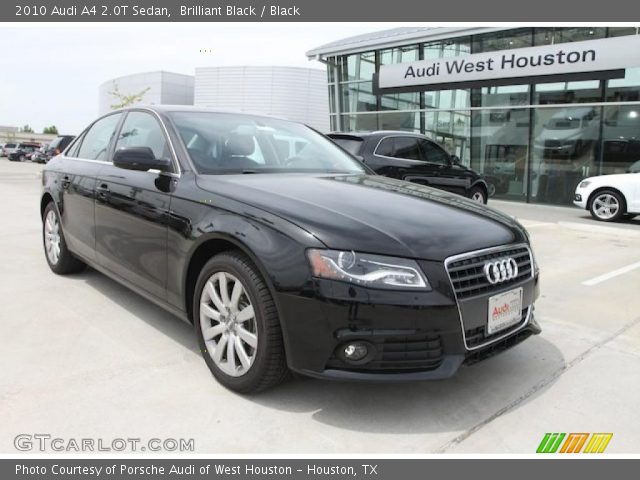 2010 Audi A4 2.0T Sedan in Brilliant Black