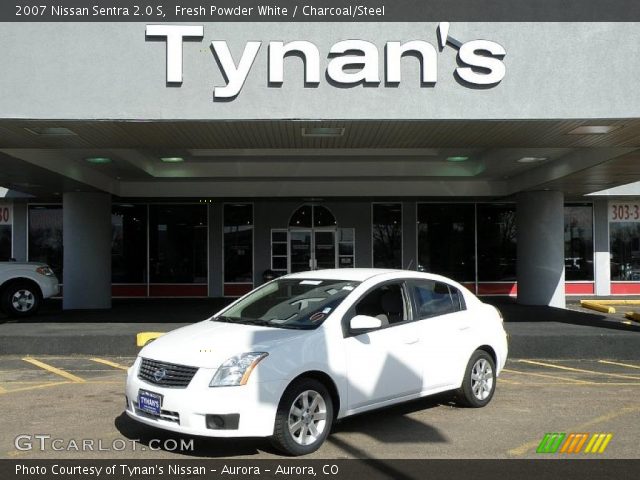 2007 Nissan Sentra 2.0 S in Fresh Powder White