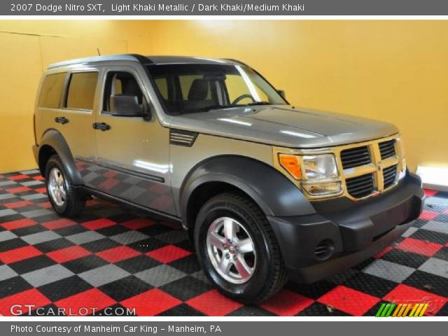 2007 Dodge Nitro SXT in Light Khaki Metallic