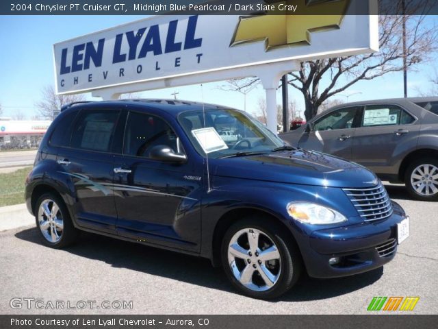 2004 Chrysler PT Cruiser GT in Midnight Blue Pearlcoat
