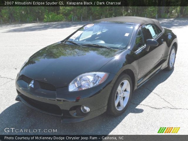 2007 Mitsubishi Eclipse Spyder GS in Kalapana Black